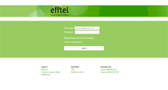 Desktop Screenshot of max.efftel.com